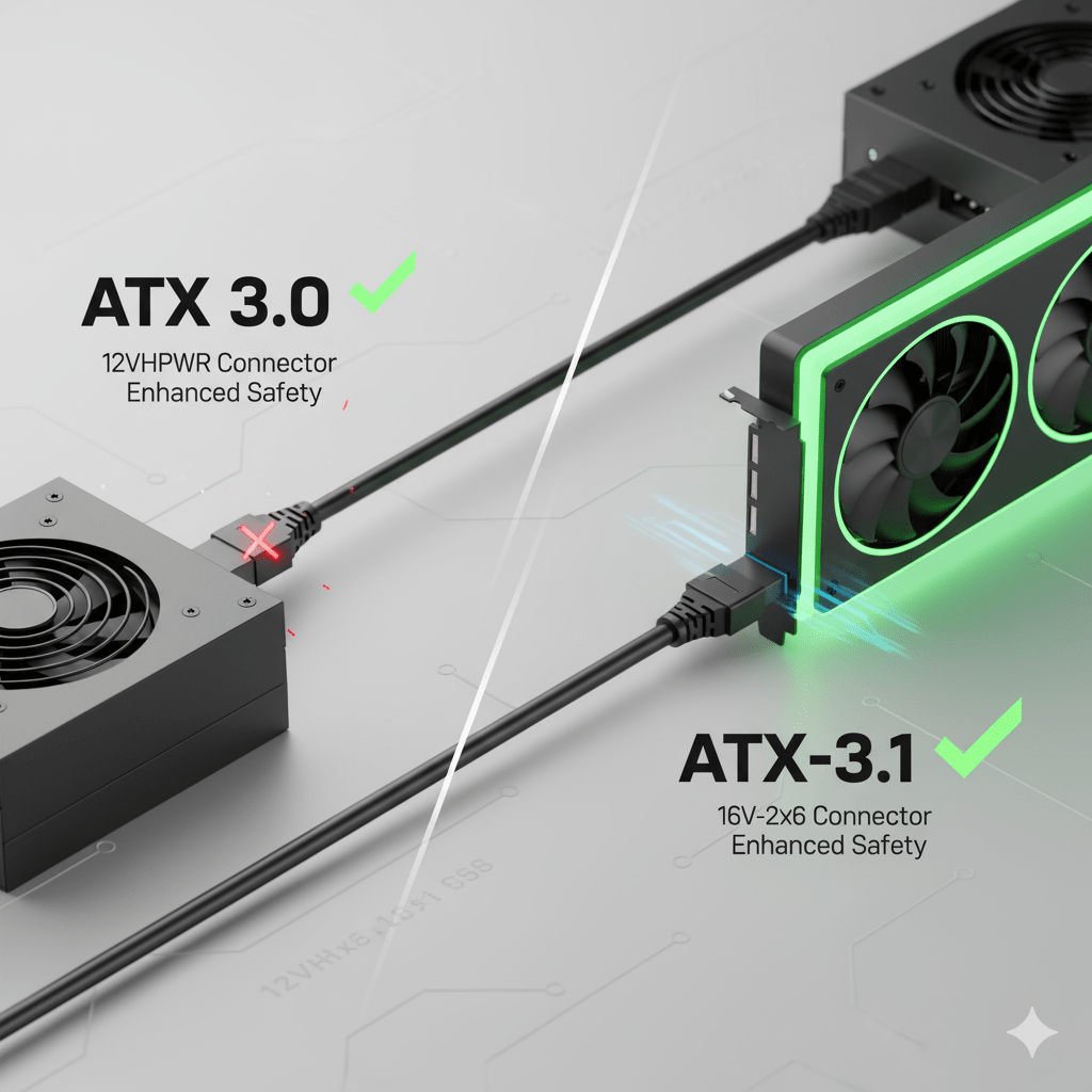 PSU ATX 3.1 VS ATX 3.0 - Nano Komputer