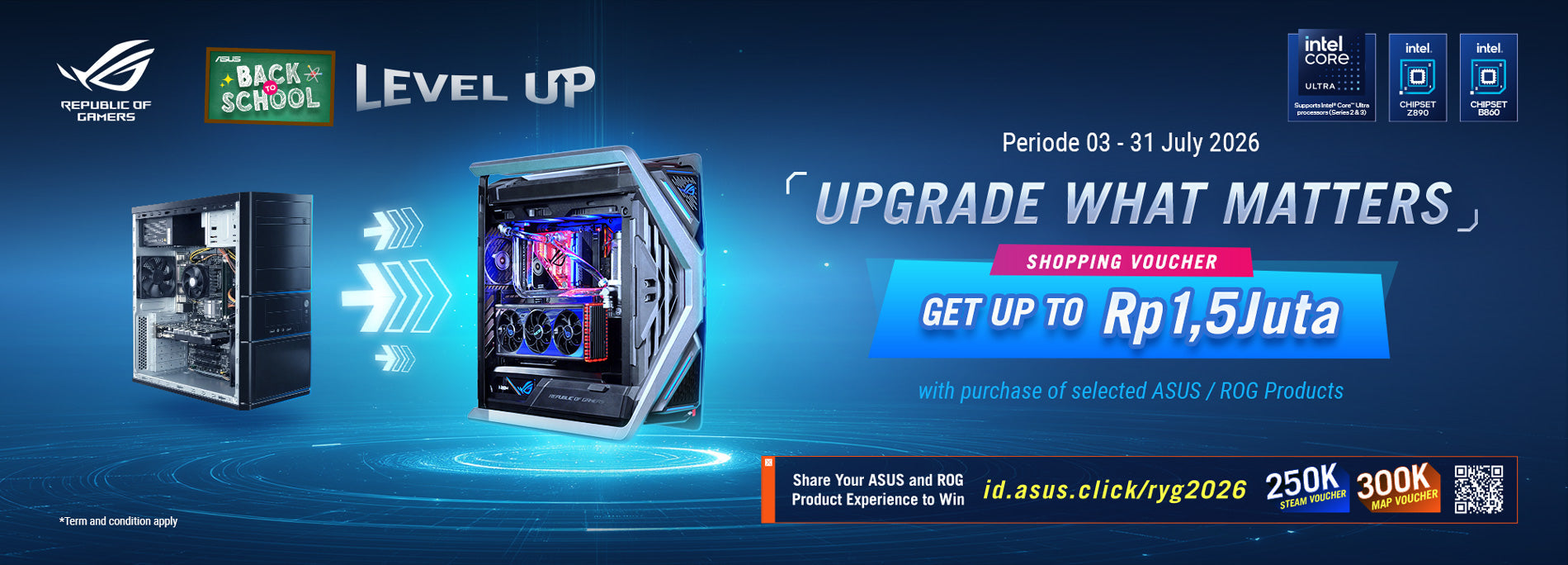 ASUS Upgrade What Matters (Intel)