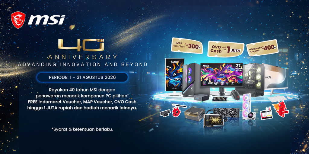 MSi 40th ANNIVERSARY