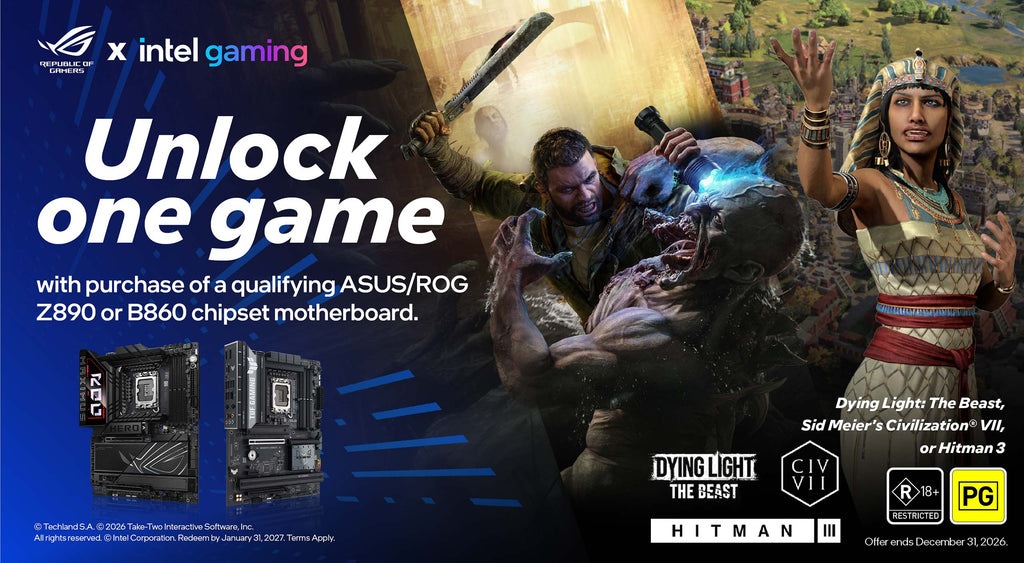 [ASUS x Intel] Unlock one game