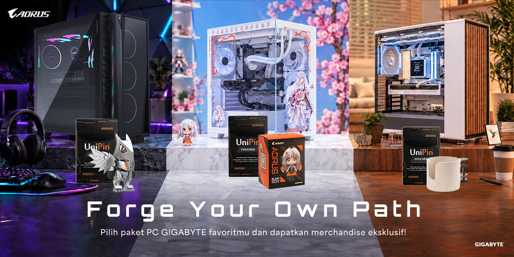 GIGABYTE Forge Your Own Path