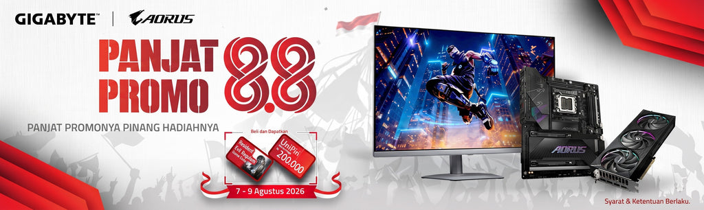 GIGABYTE PANJAT PROMO 8.8!