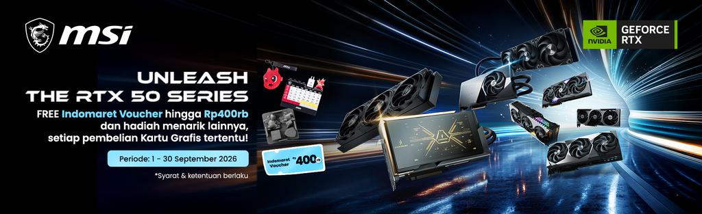 MSi UNLEASH THE RTX 50 SERIES