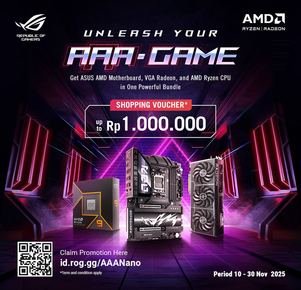 ASUS UNLEASH YOUR AAA-GAME - Nano Komputer