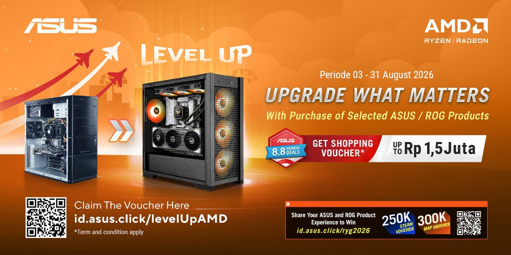 ASUS UPGRADE WHAT MATTERS (AMD) - Nano Komputer