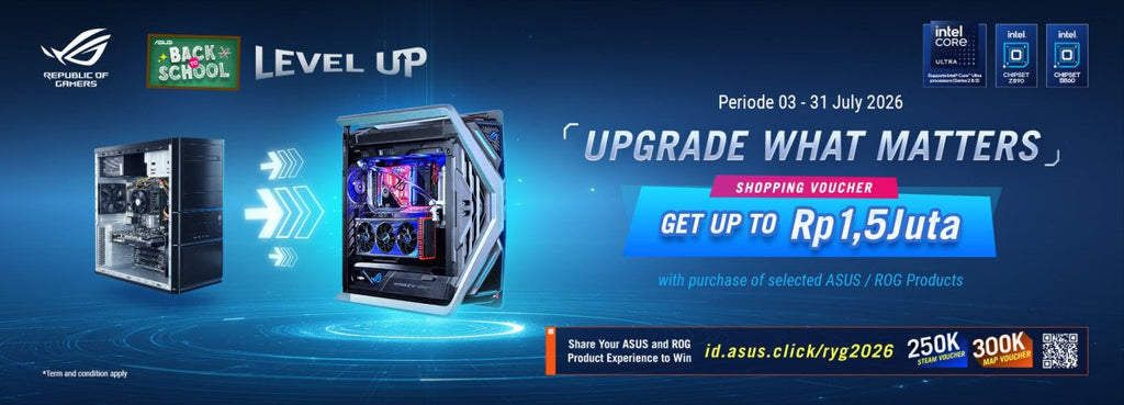 ASUS Upgrade What Matters (Intel) - Nano Komputer