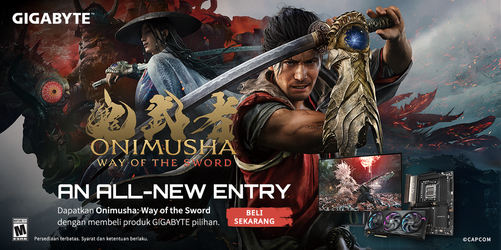 GIGABYTE Onimusha: Way of the Sword dari GIGABYTE