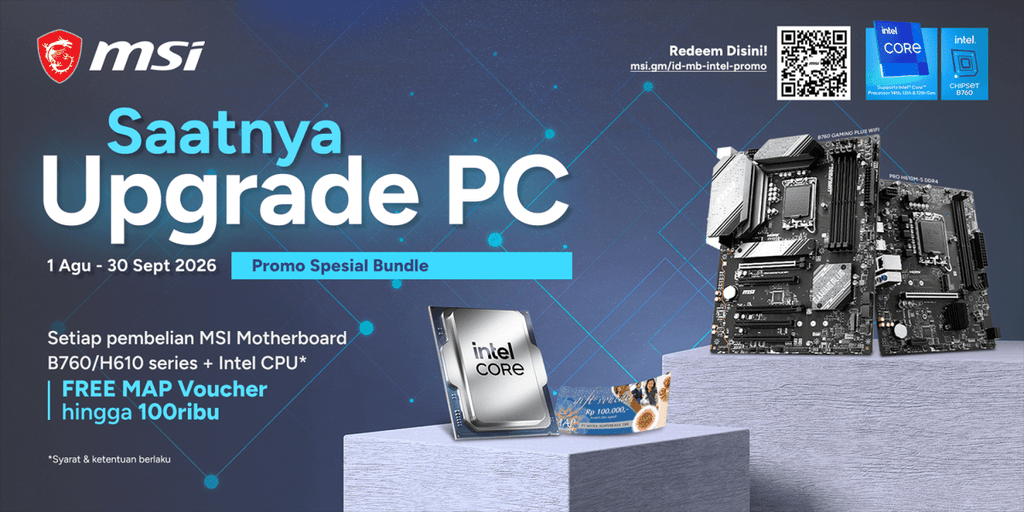 MSi Saatnya Upgrade PC – Promo Spesial Bundle - Nano Komputer