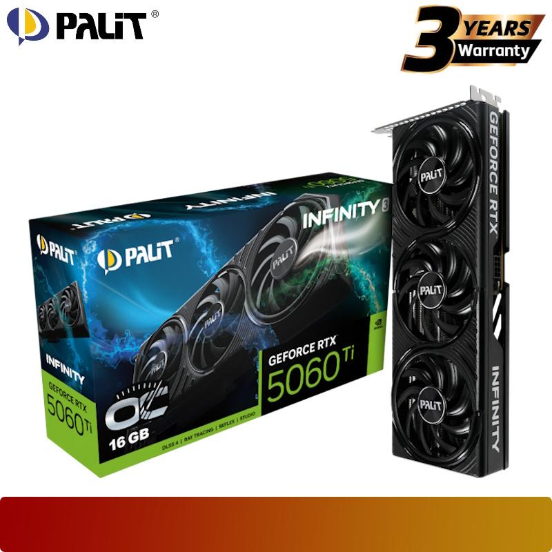 PALIT GeForce RTX 5060 Ti Infinity 3 OC 16GB