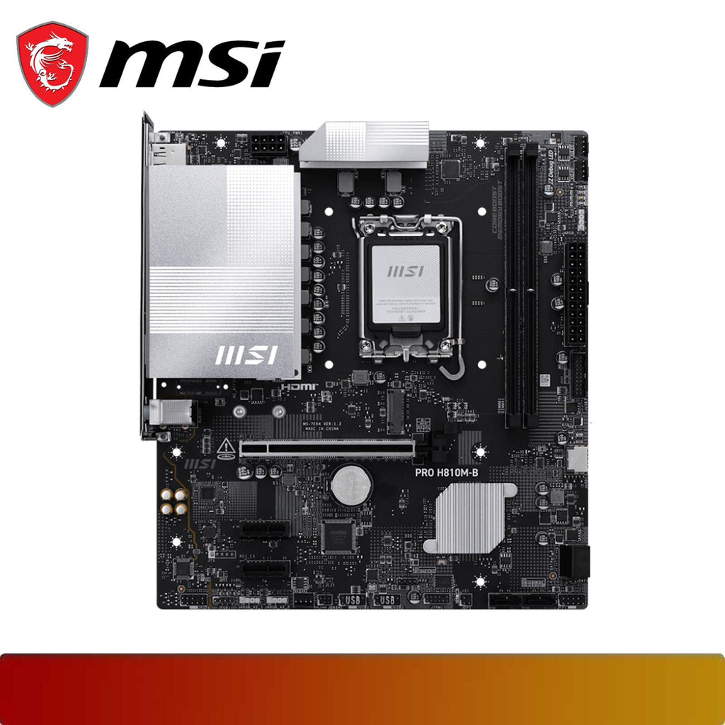 MSI PRO H810M-B | Motherboard Intel H810 LGA 1851 DDR5 mATX