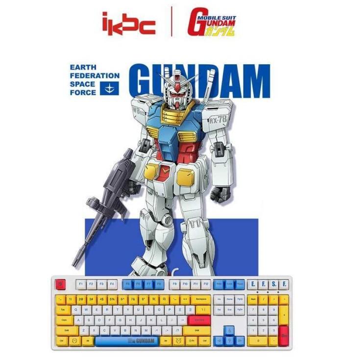 iKBC X GUNDAM RX-78-2 C210 Limited Version Mechanical Gaming