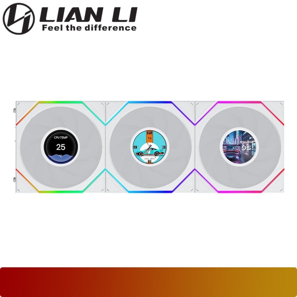 LIAN LI UNI FAN TL LCD FLEX 120 Triple Pack