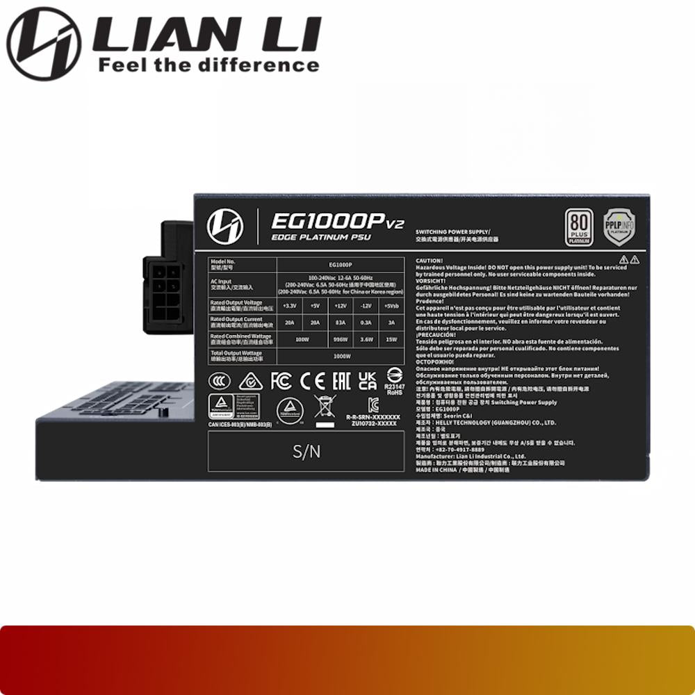 LIAN LI Edge Platinum V2 1000W