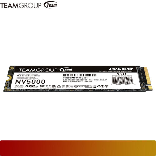 TEAM NV5000 M.2 PCIe 4.0 SSD 1TB | SSD M.2 NVMe Gen4 x4