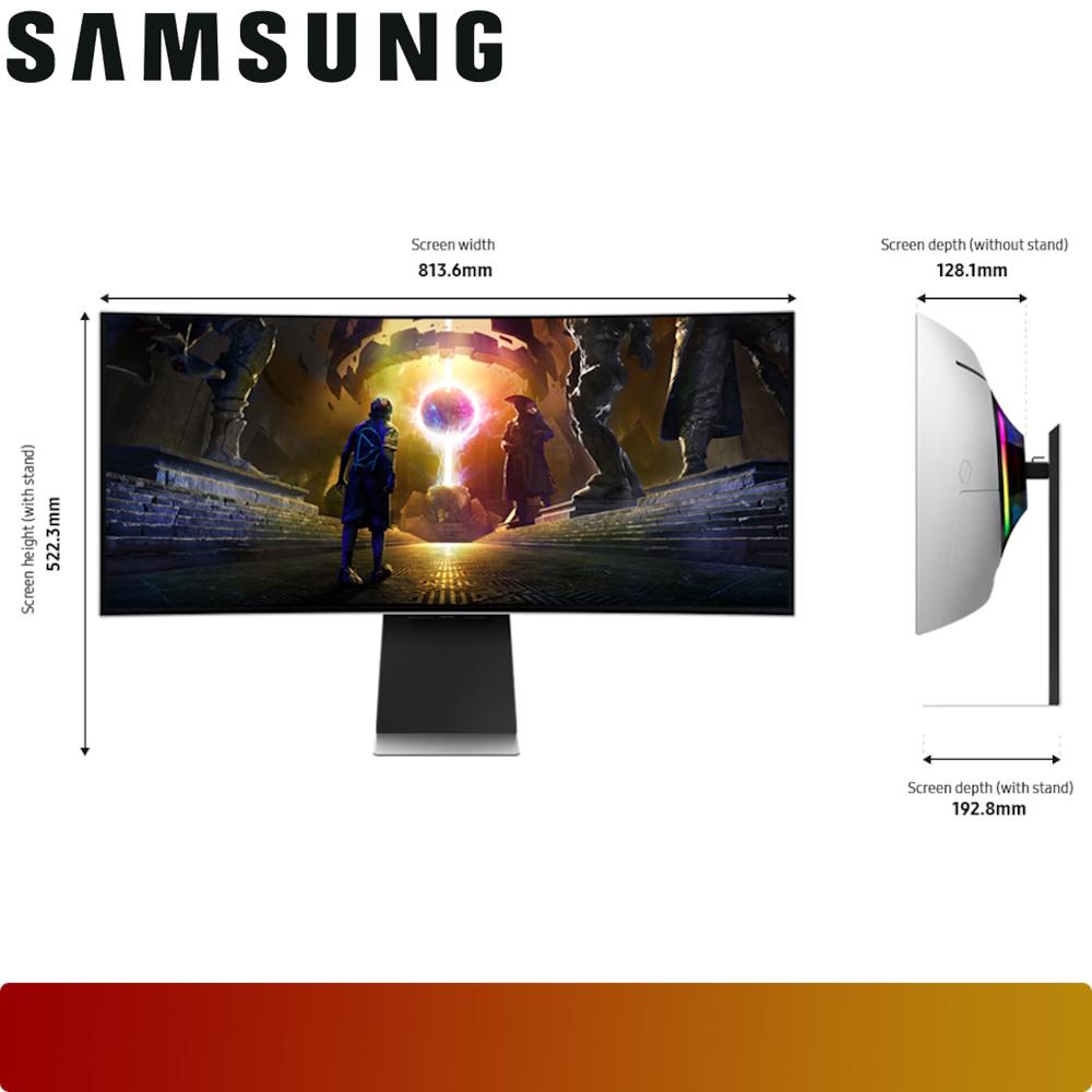 SAMSUNG LS34DG850SEXXD | 34" Odyssey OLED G8 G85SD Ultra WQHD 175Hz Curved Gaming Monitor