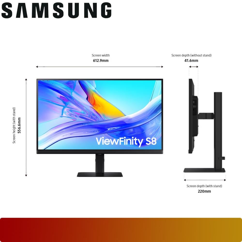 SAMSUNG 27" ViewFinity S80UD UHD Monitor