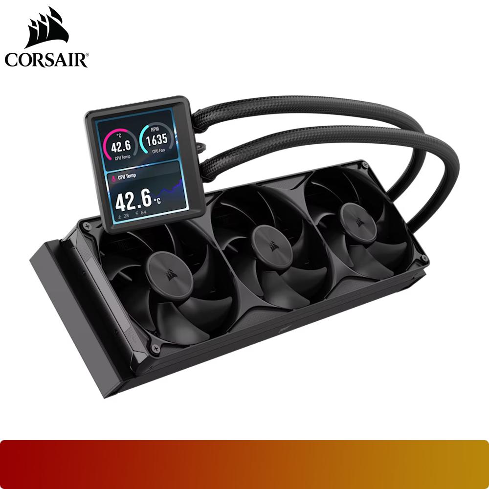 CORSAIR NAUTILUS II 360 RS LCD Liquid CPU Cooler