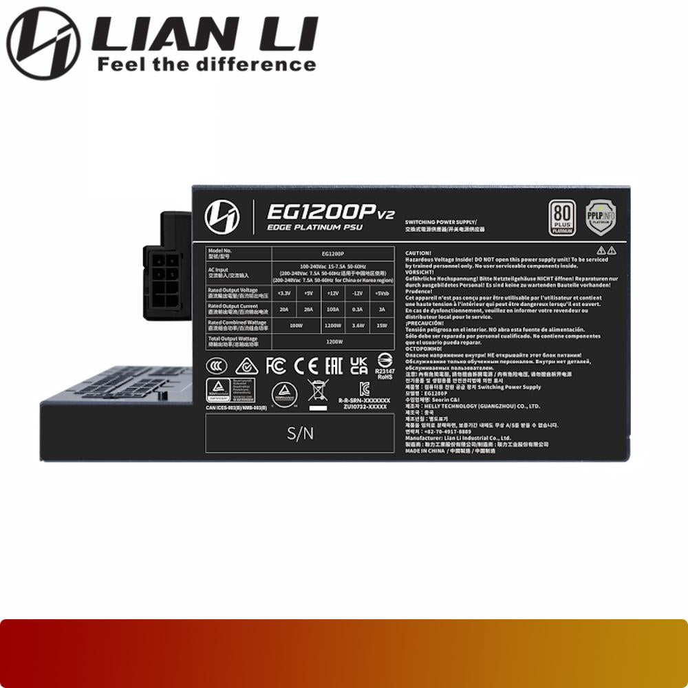 LIAN LI Edge Platinum V2 1200W