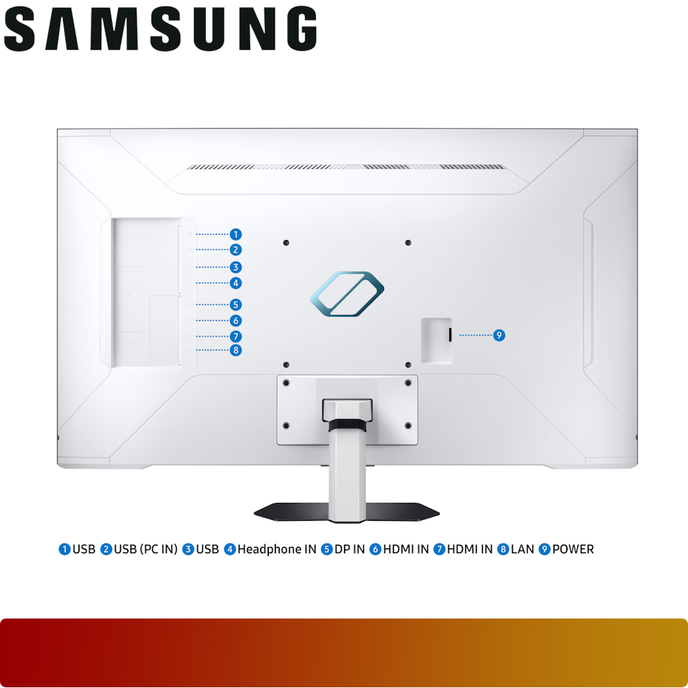 SAMSUNG 43” Odyssey Neo G7 G70NC UHD 144Hz Smart Gaming Monitor