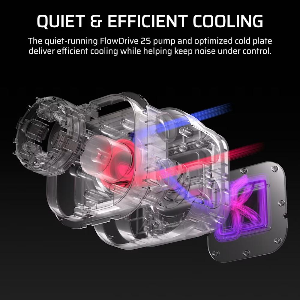 CORSAIR NAUTILUS II 360 RS ARGB Liquid CPU Cooler