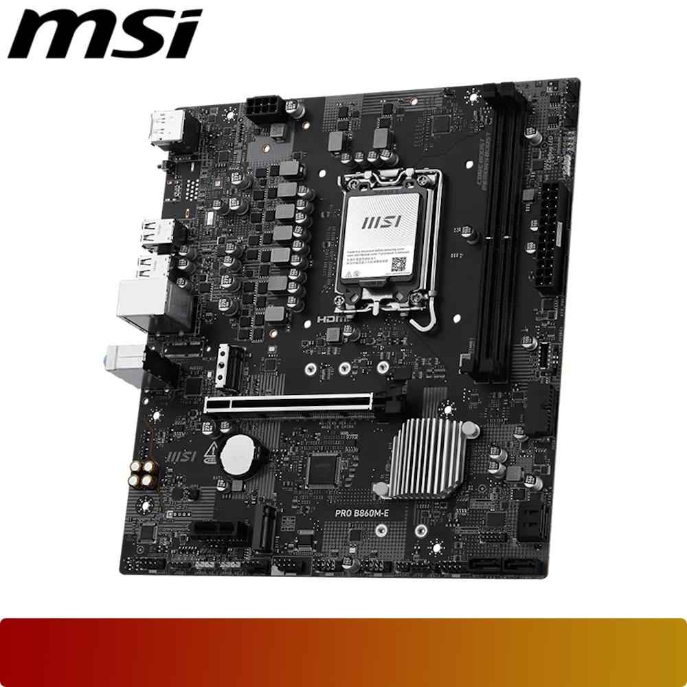 MSI PRO B860M-E | Motherboard Intel B860 LGA 1851 DDR5 mATX