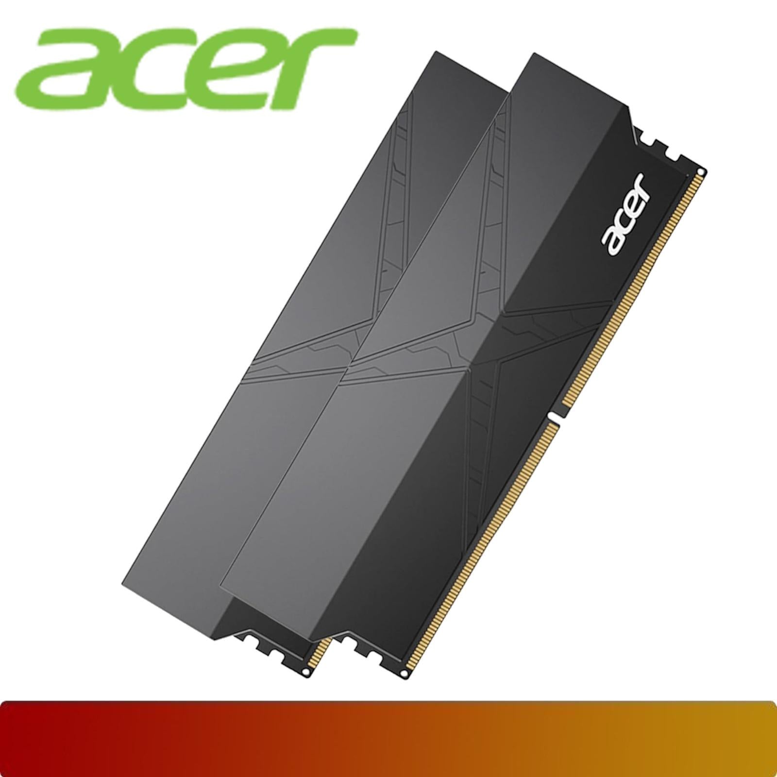 ACER BL.9BWWA.437 | HT200 32GB (2x16GB) DDR5 DRAM 5600MHz CL40 AMD EXPO & Intel XMP Memory Kit - Black