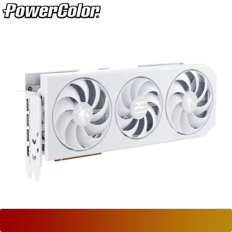 POWERCOLOR Hellhound Spectral White AMD Radeon RX 9070 XT 16GB GDDR6