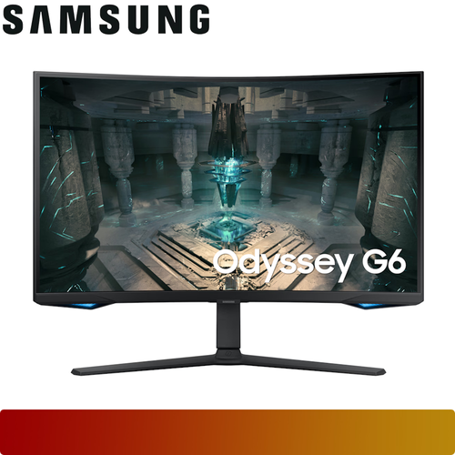SAMSUNG 32” Odyssey G6 G65B QHD 240Hz Smart Gaming Monitor