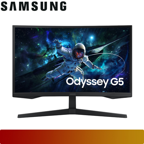SAMSUNG 27" Odyssey G5 G55C QHD 165Hz Curved Gaming Monitor