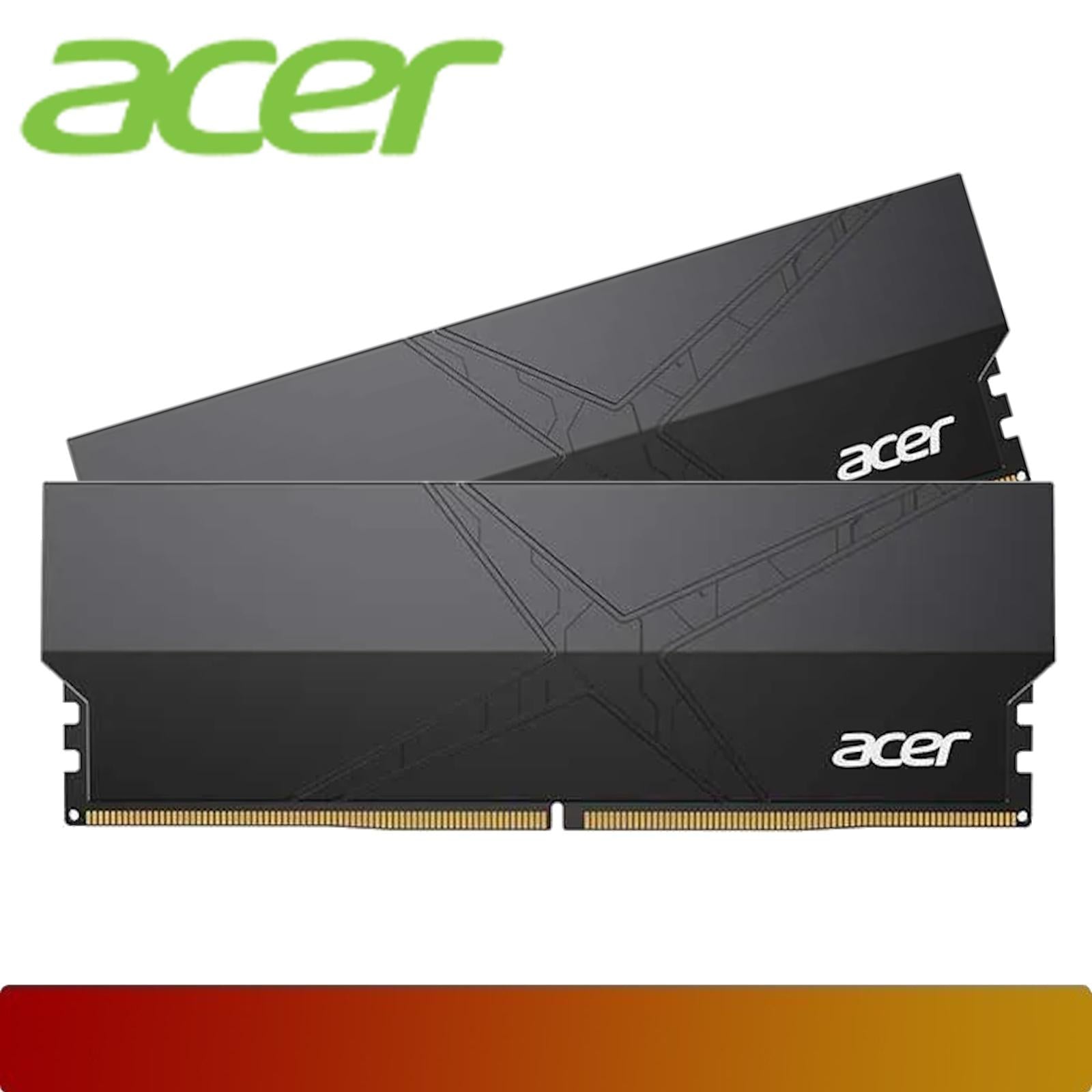 ACER BL.9BWWA.437 | HT200 32GB (2x16GB) DDR5 DRAM 5600MHz CL40 AMD EXPO & Intel XMP Memory Kit - Black