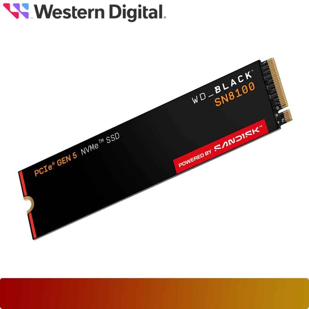 WD BLACK SN8100 4TB NVMe M.2 2280 SSD PCIe Gen 5.0x4