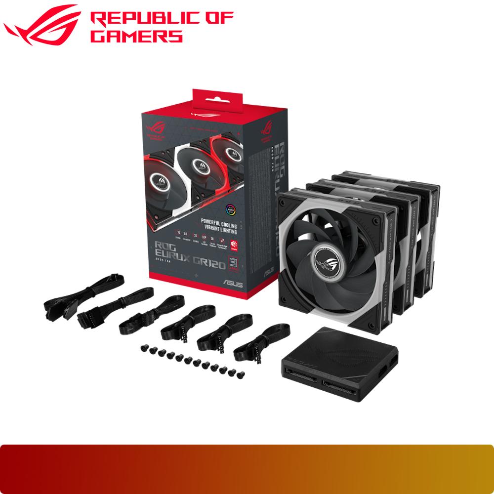 ASUS ROG Eurux GR120 ARGB Reverse Fan Triple Pack