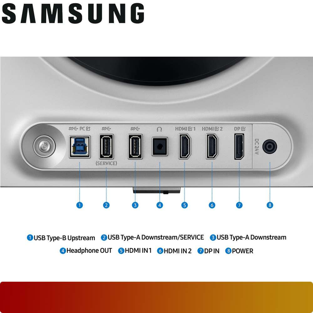 SAMSUNG 27 Inch Odyssey OLED G6 G61SD QHD 240Hz G-Sync Compatible Gaming Monitor