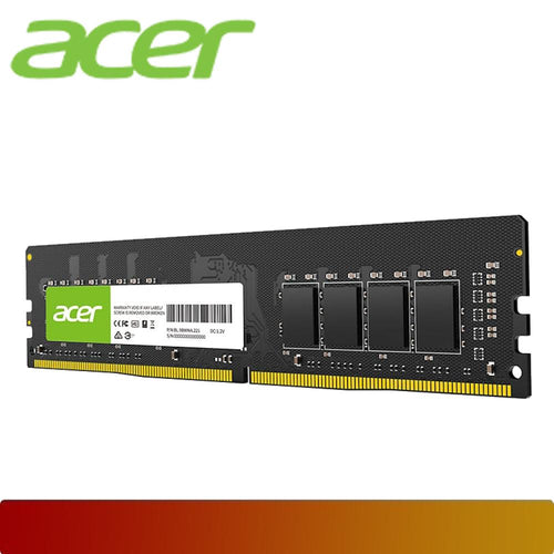 ACER UD100 8GB (1x8GB) DDR4 DRAM 3200MT/s CL22 Desktop Memory