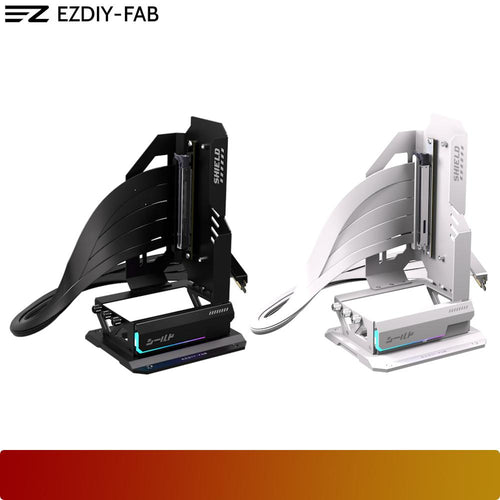 EZDIY-FAB Shield ARGB Upright GPU Mount PCIe 5.0 Riser Cable 600mm