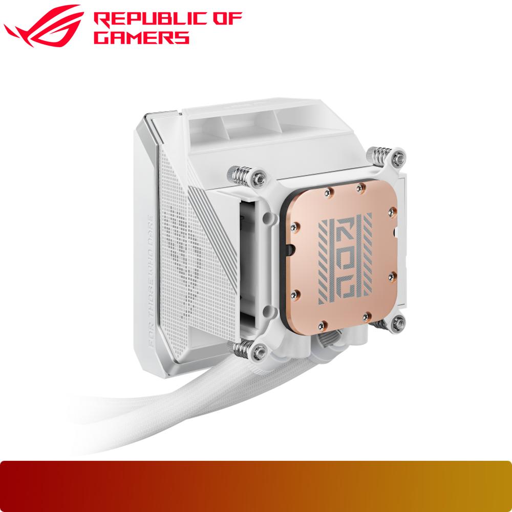 ASUS ROG Strix LC IV 360 ARGB LCD White Edition