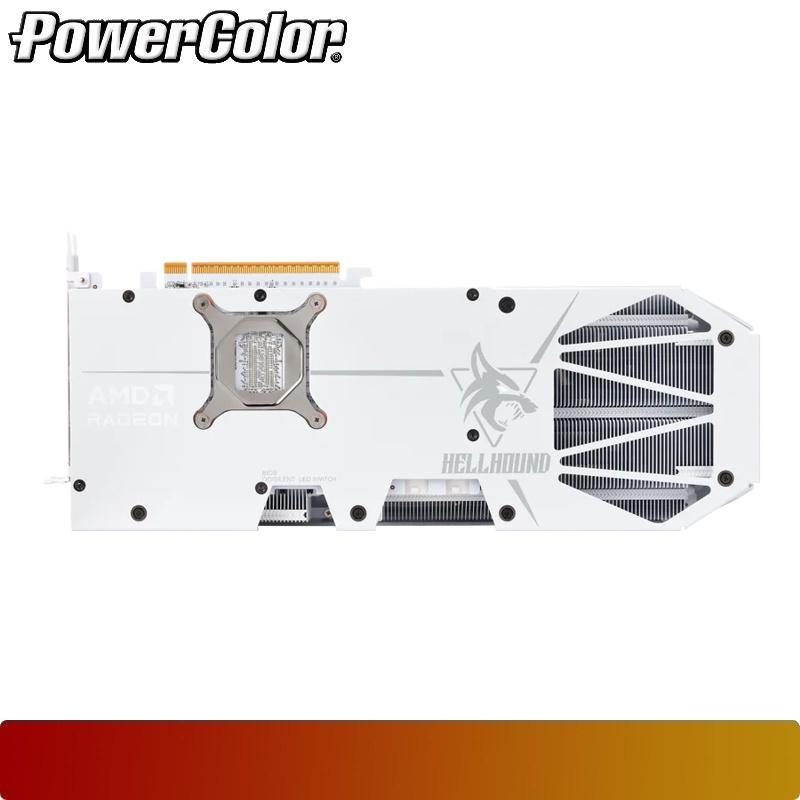 POWERCOLOR Hellhound Spectral White AMD Radeon RX 9070 XT 16GB GDDR6