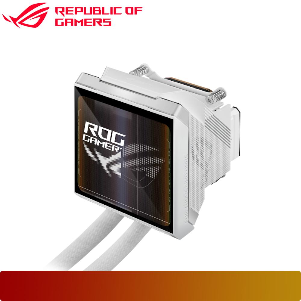ASUS ROG Strix LC IV 360 ARGB LCD White Edition