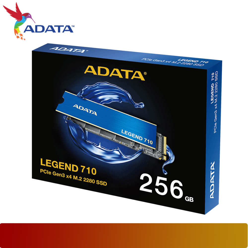 ADATA LEGEND 710 PCIe Gen3 x4 M.2 2280 Solid State Drive 256GB