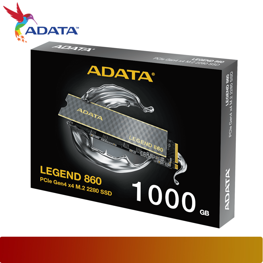 ADATA LEGEND 860 PCIe Gen4 x4 M.2 2280 Solid State Drive 1TB