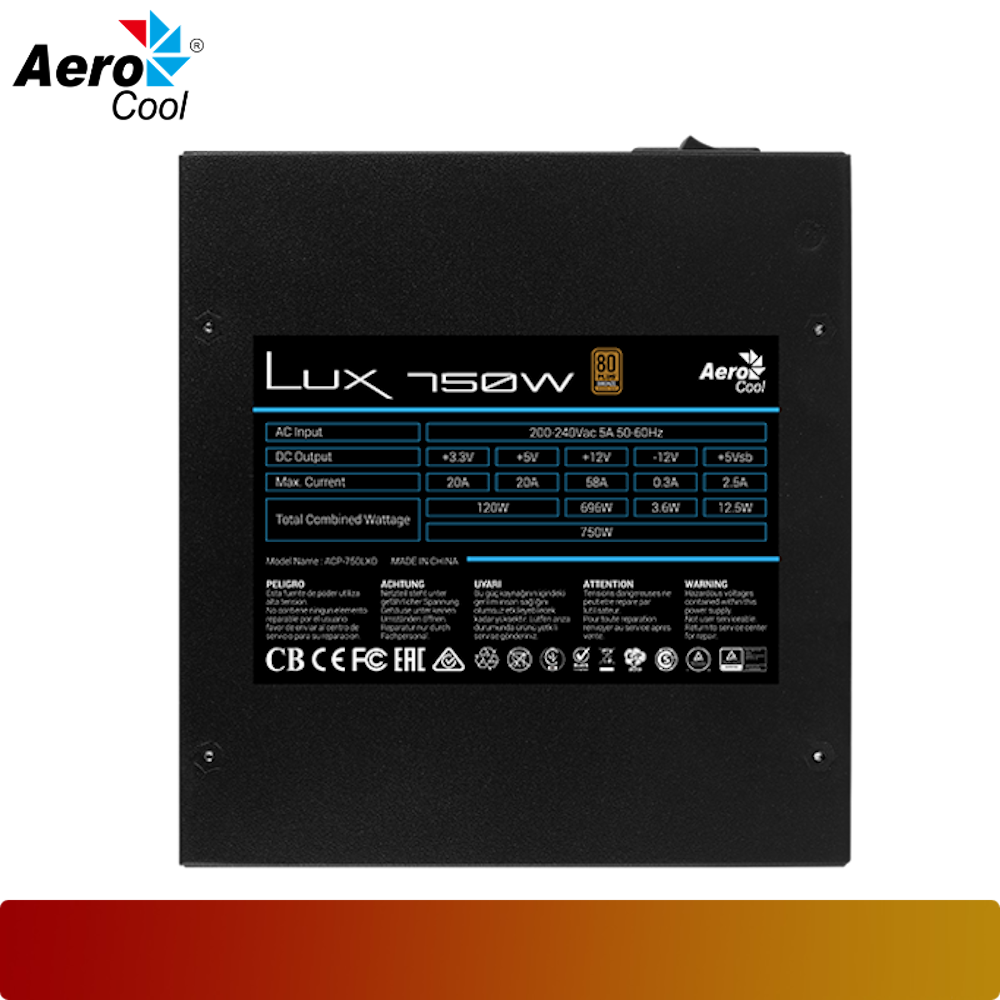 AEROCOOL LUX 750W
