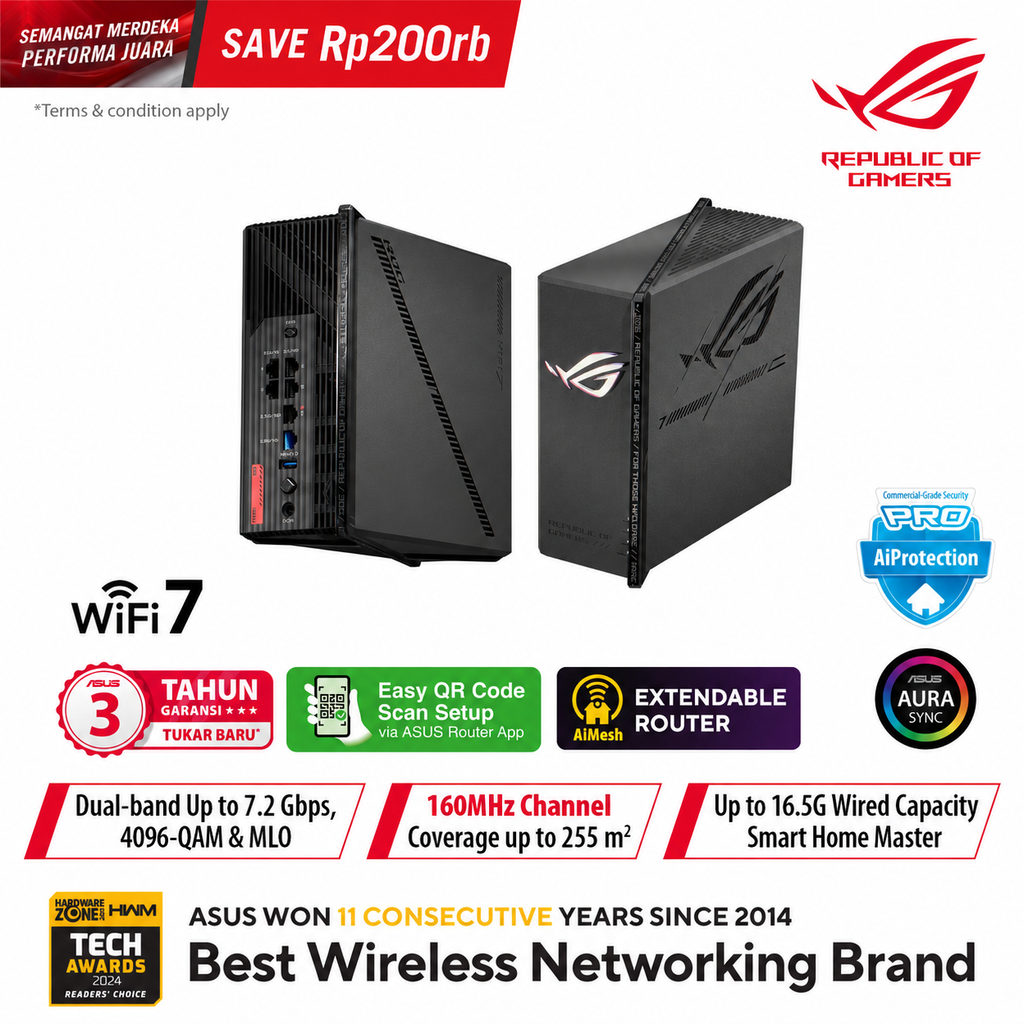 ASUS ROG Strix GS-BE7200X