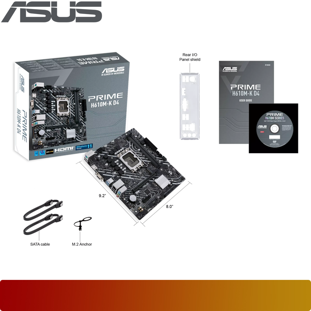 ASUS PRIME H610M-K D4
