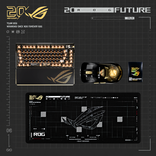 ASUS ROG 20th Anniversary Ultimate Gaming Bundle