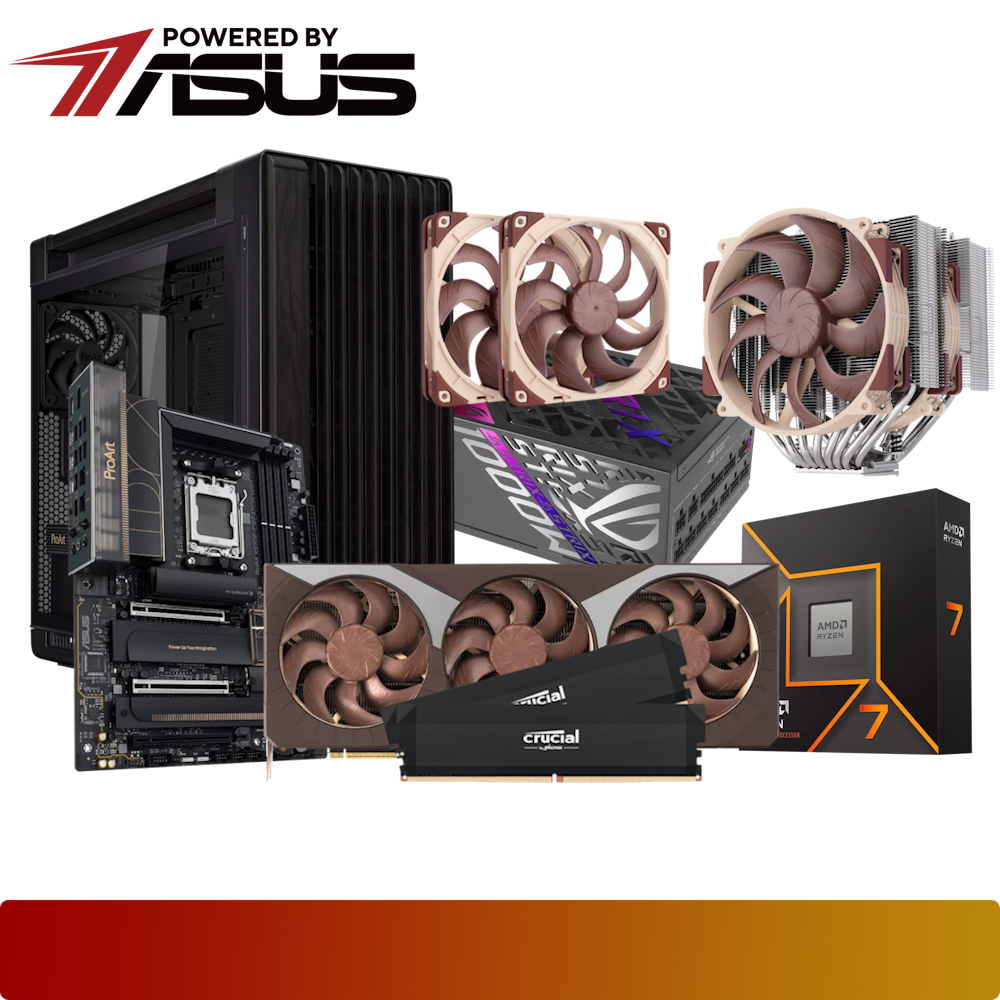 NK Gaming Machine Caliban AMD R7 N5080 64G2T Noctua Edition - Powered by ASUS
