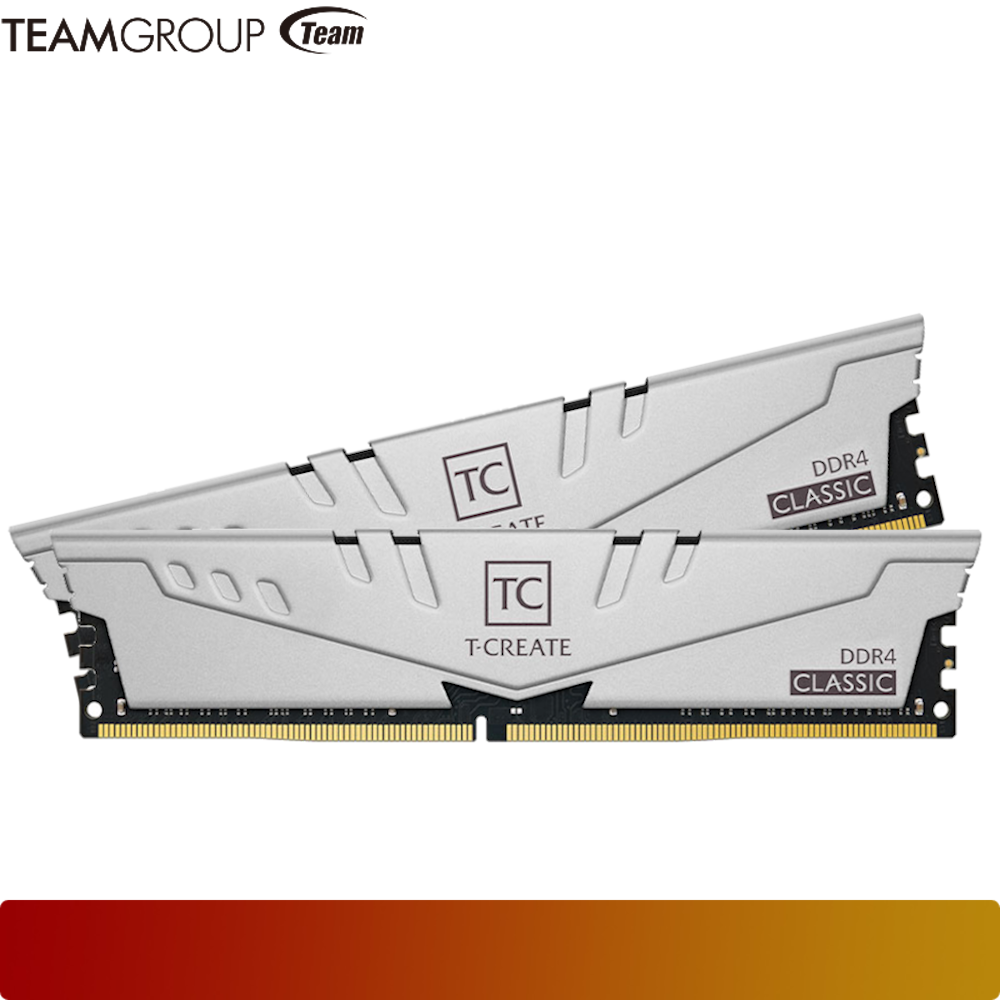TEAM CLASSIC DDR4 64GB (2x32GB) Kit  3200 MT/s CL22 Gray