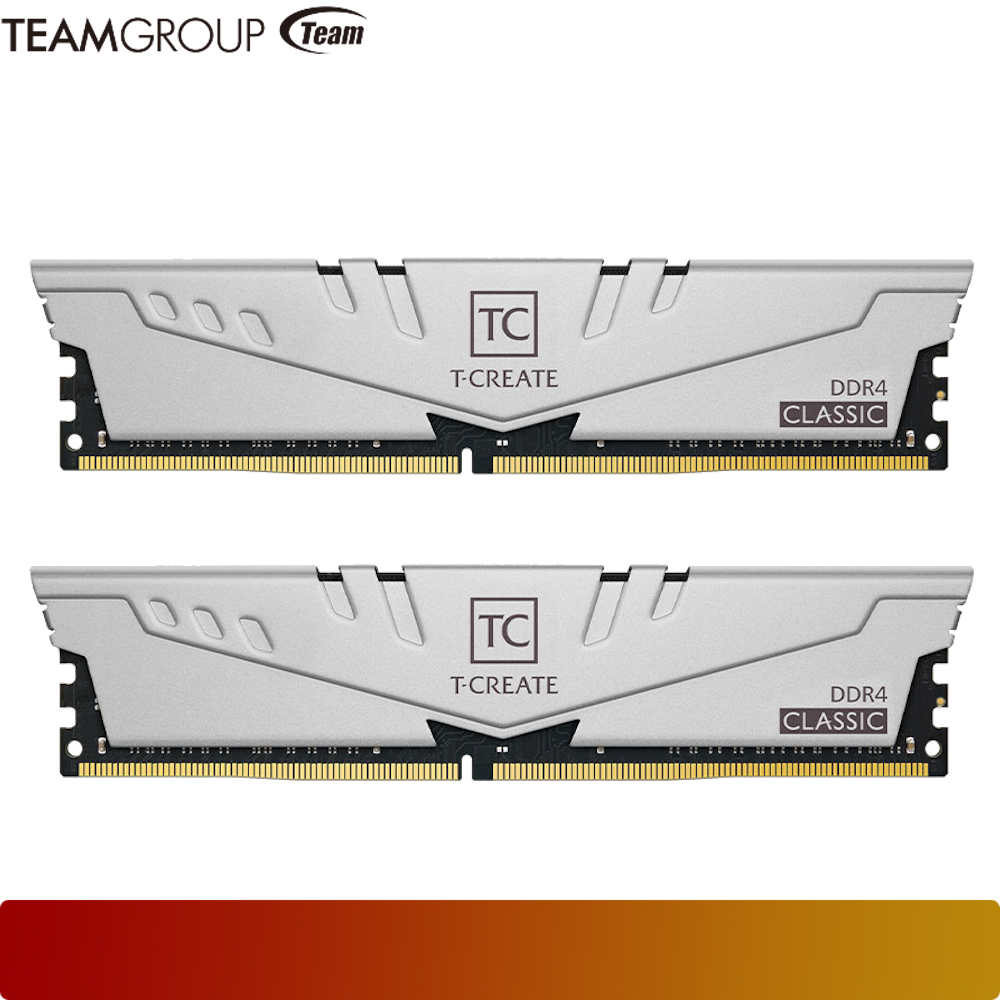 TEAM CLASSIC DDR4 64GB (2x32GB) Kit  3200 MT/s CL22 Gray