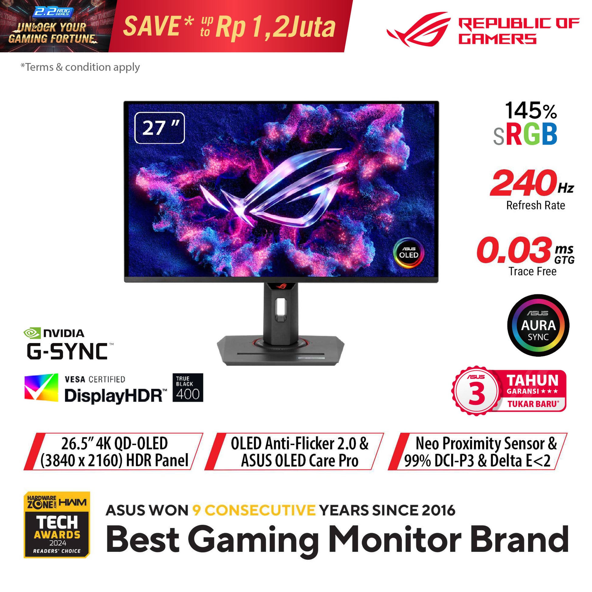 ASUS ROG Strix OLED XG27UCDMG