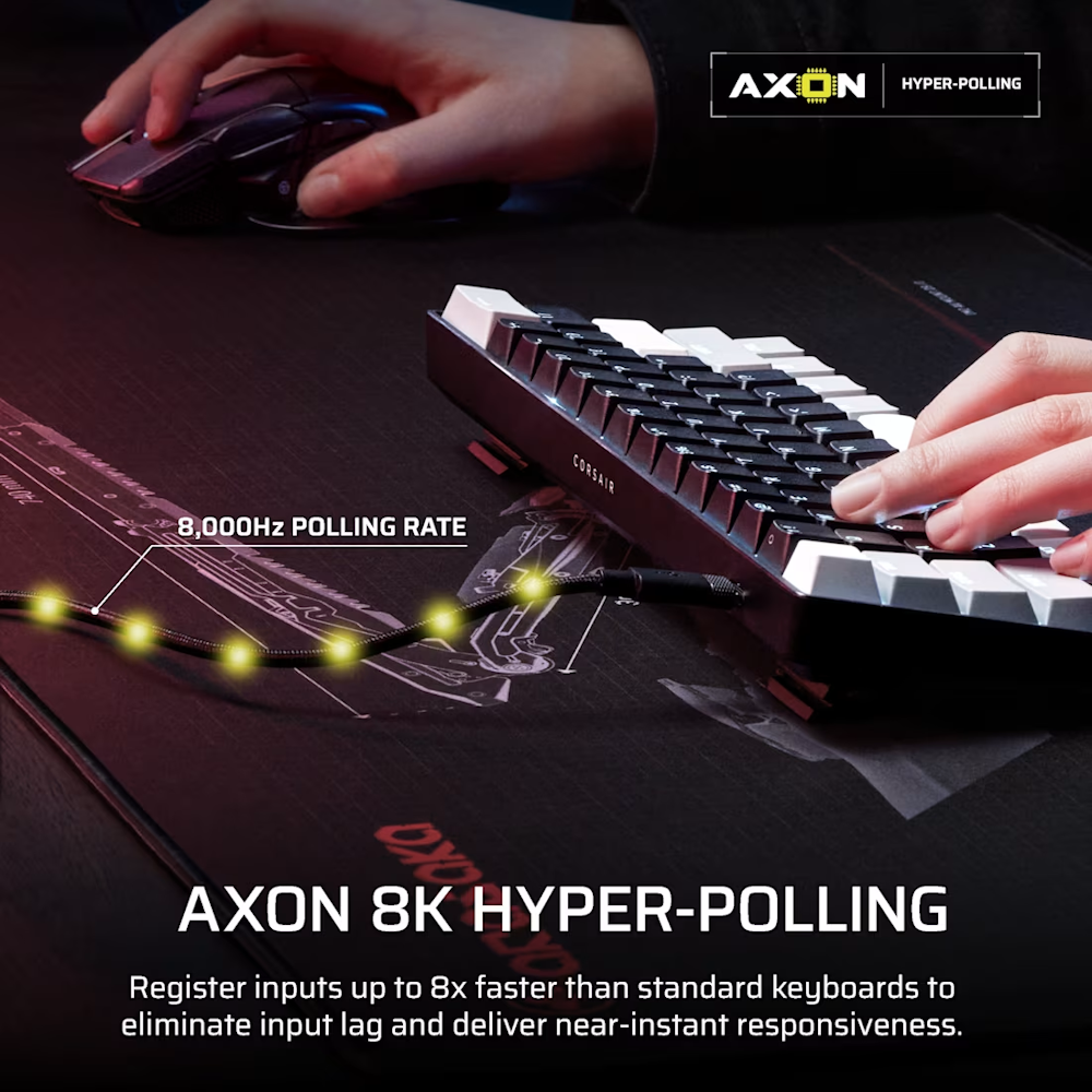 CORSAIR CLIPPER PRO MINI 60 Hall Effect Gaming Keyboard