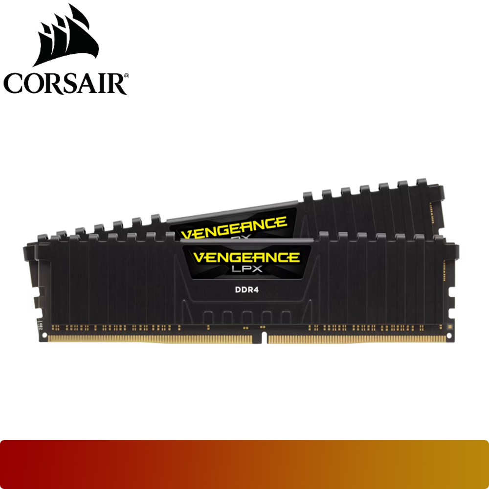 CORSAIR VENGEANCE LPX 16GB (2x8GB) DDR4 3200MT/s Kit CL16 Black